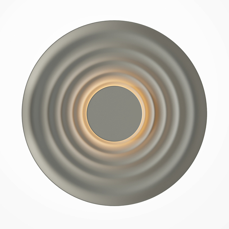 Бра круглое Soft Halo серый Серый в Нижнем Новгороде | Loft Concept 