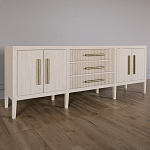 Большая VT-тумба Primo шпон Светлый дуб варинант исполнения - 3 | Loft Concept в Нижнем Новгороде