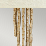 Бра с белым абажуром и элементами в виде натуральных веток Hinkley варинант исполнения - 3 | Loft Concept в Нижнем Новгороде