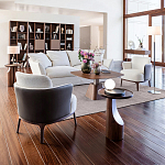 Приставной столик из массива дерева Walnut варинант исполнения - 9 | Loft Concept в Нижнем Новгороде