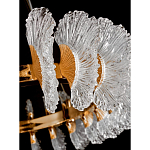 Люстра круглая с фактурными элементами в виде ракушек Inspired Sea варинант исполнения - 3 | Loft Concept в Нижнем Новгороде