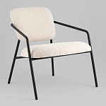 Кресло лаунж Rooney букле белый варинант исполнения - 1 | Loft Concept в Нижнем Новгороде