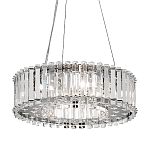 Люстра подвесная круглая с множеством вертикальных прямоугольных кристаллов Kichler варинант исполнения - 1 | Loft Concept в Нижнем Новгороде