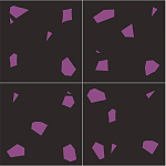 Плитка с узором Осколки варинант исполнения - 3 | Loft Concept в Нижнем Новгороде