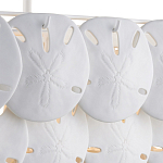 Люстра овальной формы с белыми подвесными элементами White Natural Lines варинант исполнения - 2 | Loft Concept в Нижнем Новгороде