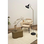 Торшер с плафоном в форме купола в сочетании черного и золотистого цвета Minimalist Execution варинант исполнения - 4 | Loft Concept в Нижнем Новгороде