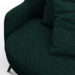 Мебельная ткань Шенилл темно-зеленый цвет 138 см T4-36 варинант исполнения - 12 | Loft Concept в Нижнем Новгороде