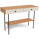 Консоль с принтом на ящиках Elise Console Table варинант исполнения - 12 | Loft Concept в Нижнем Новгороде
