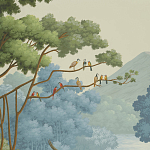 Обои ручная роспись African Savannah Eden варинант исполнения - 2 | Loft Concept в Нижнем Новгороде