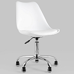 Офисный стул на металлическом основании EGGERY White пластик варинант исполнения - 2 | Loft Concept в Нижнем Новгороде