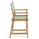 Кресло режиссерское из акации и ткани Geneva варинант исполнения - 3 | Loft Concept в Нижнем Новгороде