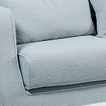 Диван Seldon с мягкими подушками голубое букле варинант исполнения - 5 | Loft Concept в Нижнем Новгороде