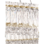 Люстра подвесная круглая из прозрачного хрусталя с золотым корпусом Selfsufficient варинант исполнения - 8 | Loft Concept в Нижнем Новгороде