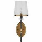 Бра настенное с прозрачным стеклянным абажуром Simple Pure Form варинант исполнения - 3 | Loft Concept в Нижнем Новгороде