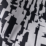 Мебельная ткань Жаккард черно-белый принт 145 см T2-126 варинант исполнения - 3 | Loft Concept в Нижнем Новгороде