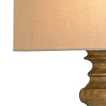 Бра светодиодное с тканевым абажуром на фигурном основании Undercut варинант исполнения - 1 | Loft Concept в Нижнем Новгороде