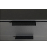 Комод цвета графит с 3-мя ящиками Strict Lines  варинант исполнения - 5 | Loft Concept в Нижнем Новгороде