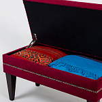 Мягкая банкетка с зоной для хранения Casket Red варинант исполнения - 2 | Loft Concept в Нижнем Новгороде