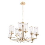 Люстра с 9-ю цилиндрическими стеклянными плафонами Jeanette варинант исполнения - 1 | Loft Concept в Нижнем Новгороде