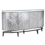 Комод фактурный серебристый с дверцами Silver Chest of Drawers варинант исполнения - 1 | Loft Concept в Нижнем Новгороде