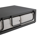 Садовый диван на каркасе из алюминия Petro варинант исполнения - 6 | Loft Concept в Нижнем Новгороде