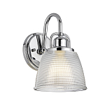 Бра с прозрачным рифленым плафоном в форме колокола Quoizel варинант исполнения - 1 | Loft Concept в Нижнем Новгороде