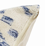 Чехол на подушку с узором в этно-стиле Blue Ikat варинант исполнения - 2 | Loft Concept в Нижнем Новгороде