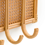 Настенная вешалка из ротанга Wila Wall Hanger M варинант исполнения - 3 | Loft Concept в Нижнем Новгороде