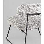 Кресло лаунж Kate букле серый варинант исполнения - 3 | Loft Concept в Нижнем Новгороде