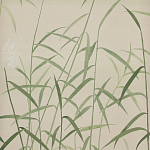 Обои ручная роспись Wild Grasses Special Colourway on Bleached Silver slub silk варинант исполнения - 2 | Loft Concept в Нижнем Новгороде