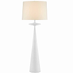 Торшер белый с фигурным каркасом Bleached Element варинант исполнения - 1 | Loft Concept в Нижнем Новгороде