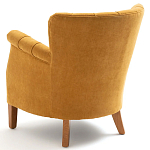 Кресло велюровое на ножках из массива ясеня Jessie Armchair варинант исполнения - 4 | Loft Concept в Нижнем Новгороде