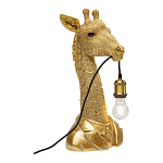 Настольная лампа в детскую Жираф в золотом костюме варинант исполнения - 1 | Loft Concept в Нижнем Новгороде