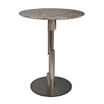 Стол барный круглый высокий с полосатым узором Zebroids варинант исполнения - 1 | Loft Concept в Нижнем Новгороде