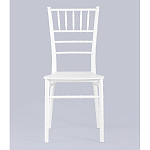 Стул Chiavari пластик белый варинант исполнения - 4 | Loft Concept в Нижнем Новгороде