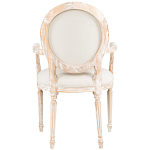 Стул с подлокотниками из массива бука бежевый Solid Luxury варинант исполнения - 2 | Loft Concept в Нижнем Новгороде