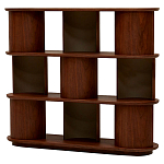 Стеллаж Zacharie Brown Wood Rack варинант исполнения - 1 | Loft Concept в Нижнем Новгороде