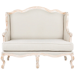 Диван двухместный из массива бука бежевый Solid Luxury варинант исполнения - 1 | Loft Concept в Нижнем Новгороде