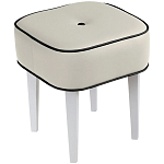Квадратный мягкий пуф на белых ножках Winton Pouf Square варинант исполнения - 21 | Loft Concept в Нижнем Новгороде