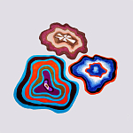 Сет из 3-х ковров «SAPPHIRE, QARTZITE, LABRADORITE» варинант исполнения - 1 | Loft Concept в Нижнем Новгороде