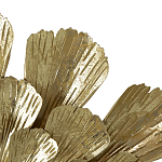 Зеркало круглое настенное в металлической раме Sunny Golden Petals варинант исполнения - 5 | Loft Concept в Нижнем Новгороде