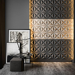 Гипсовая 3D панель с принтографией PM-101 варинант исполнения - 2 | Loft Concept в Нижнем Новгороде