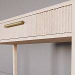 Элегантная Консоль Primo с выдвижным ящиком Светлый дуб варинант исполнения - 3 | Loft Concept в Нижнем Новгороде