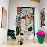 Арт-Объект плетеный из нитей большой портрет Joana Schneider  варинант исполнения - 1 | Loft Concept в Нижнем Новгороде