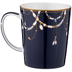 Кружка из фарфора синяя с изображением лошади 400 мл Porcelain Horse Set варинант исполнения - 1 | Loft Concept в Нижнем Новгороде