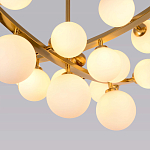 Люстра подвесная фигурная с белыми лампами в форме шара Felicitat варинант исполнения - 3 | Loft Concept в Нижнем Новгороде