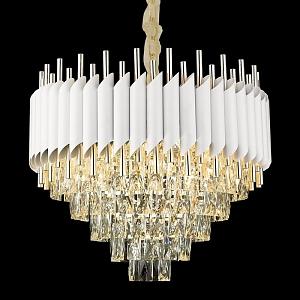 Хрустальная Люстра Waist Average Белая