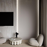 Гипсовая 3D Панель M-16 варинант исполнения - 1 | Loft Concept в Нижнем Новгороде