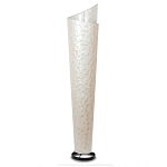 Торшер из перламутра на металлическом каркасе Indonesian Spiral варинант исполнения - 1 | Loft Concept в Нижнем Новгороде