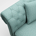 Мебельная ткань Шенилл бирюзовый цвет 142 см T4-61 варинант исполнения - 10 | Loft Concept в Нижнем Новгороде